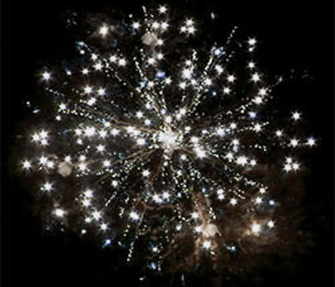 Baterie de artificii Dazzling Night