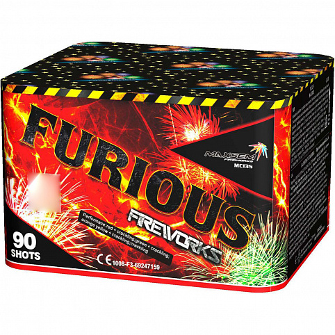 Baterie de artificii Furious Fireworks