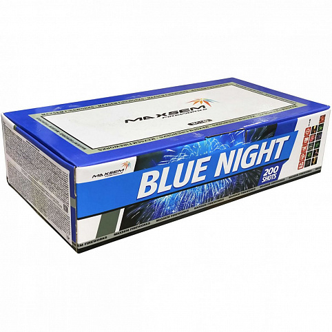 Baterie de artificii Blue Night