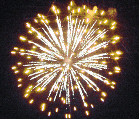 Baterie de artificii Tiara