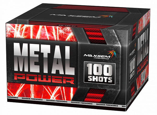 Baterie de artificii Metal Power